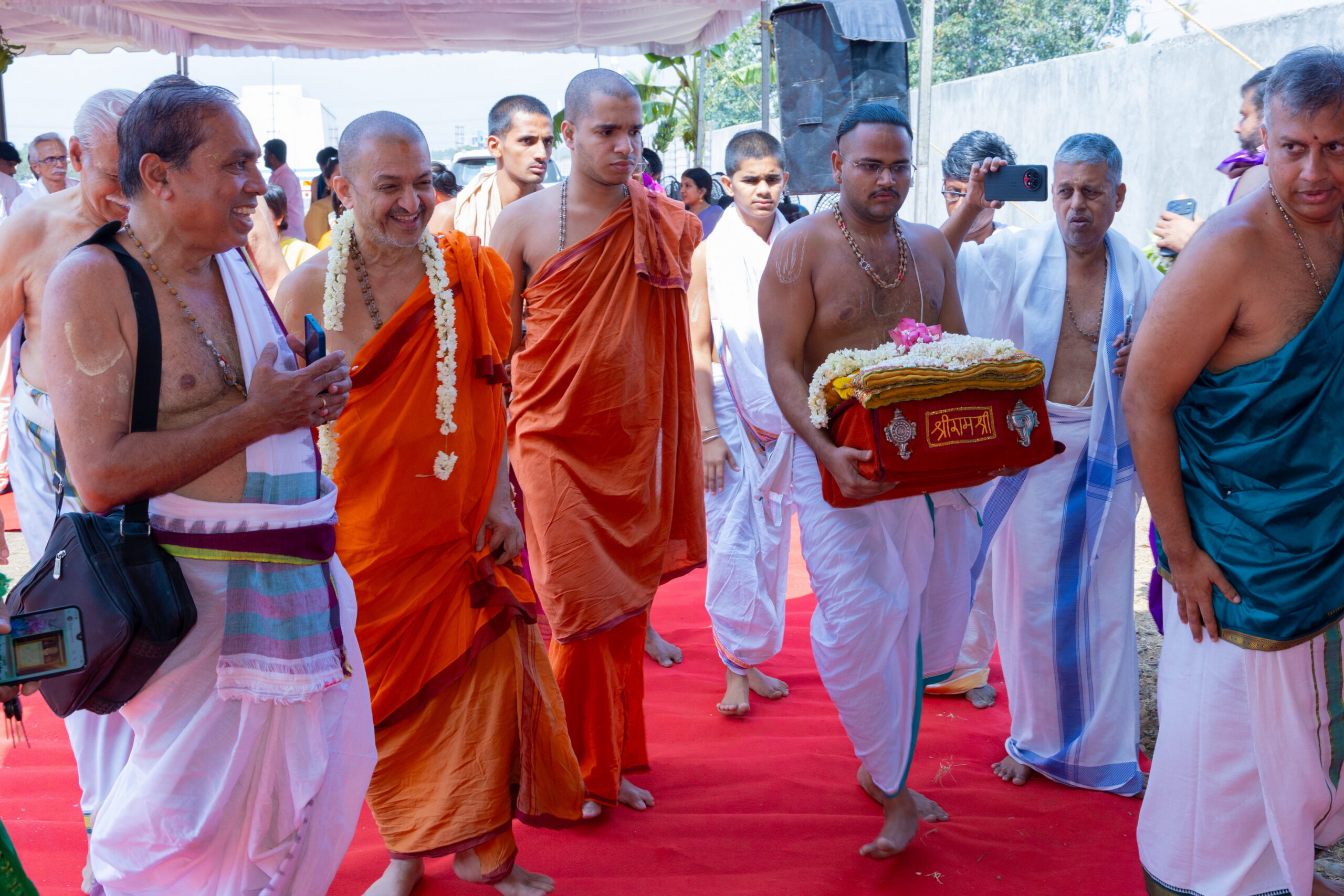 Anugrahālaya Bhoomi Pooja ceremony