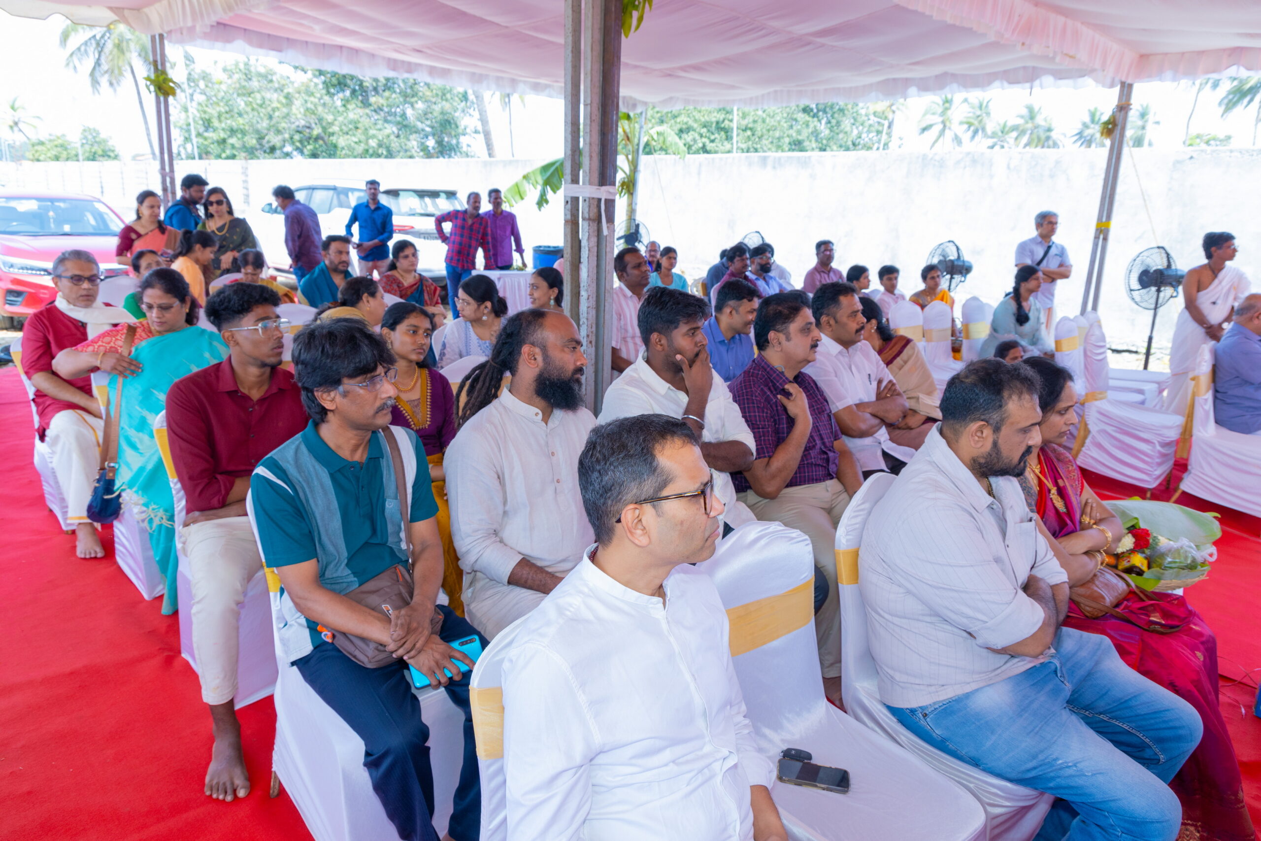Anugrahālaya Bhoomi Pooja ceremony