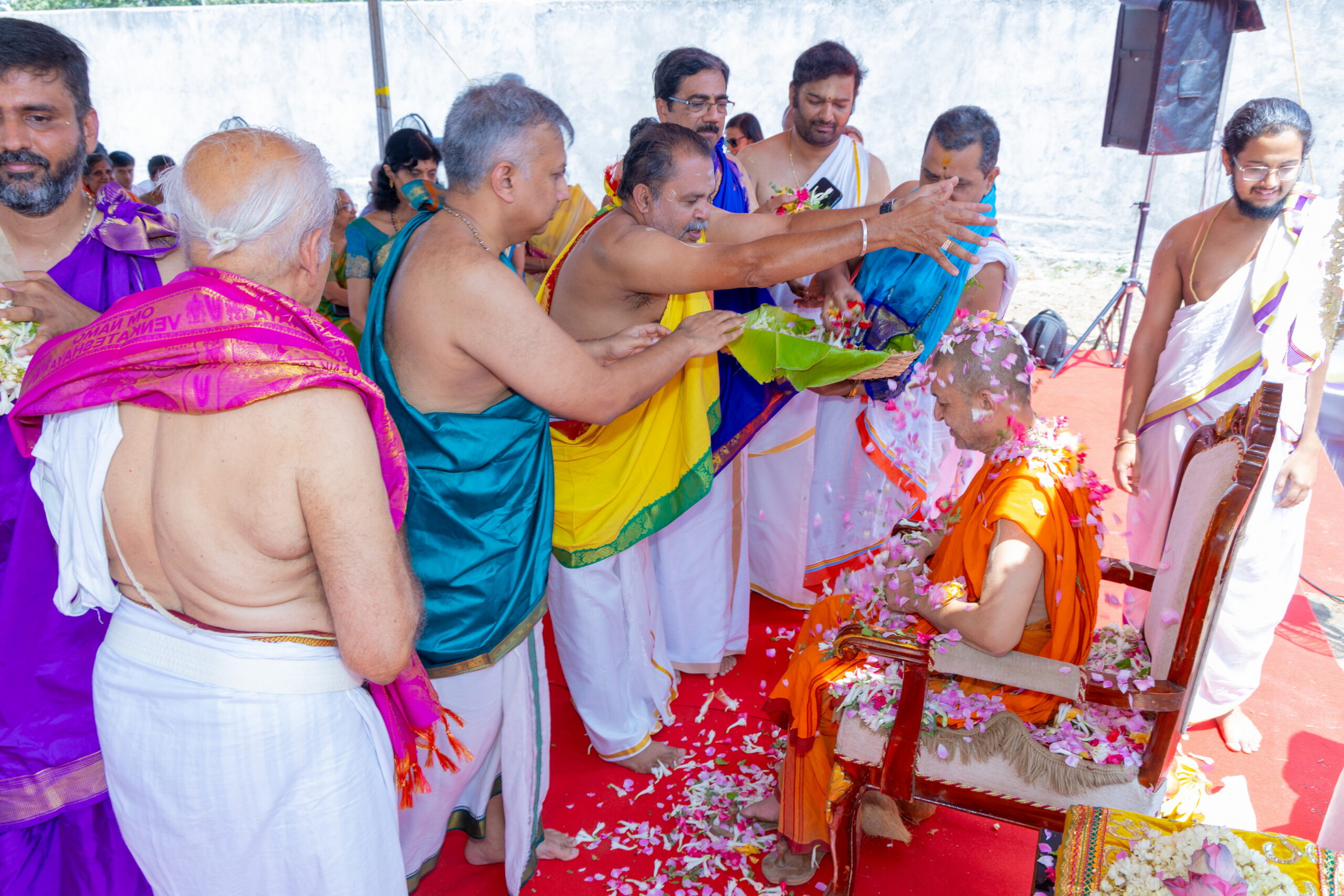 Anugrahālaya Bhoomi Pooja ceremony